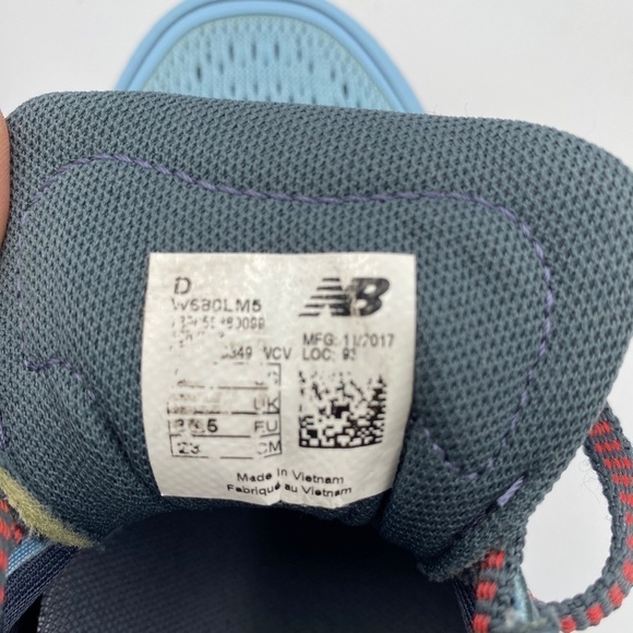 New Balance Blue and Gray Athletic Shoes with Fresh Foam Cushioning - Picture 14 of 16